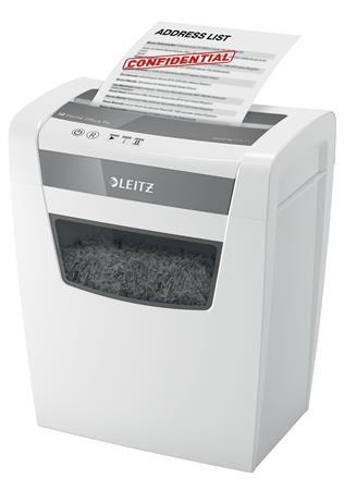 Skartovací stroj, konfety, 10 listov, LEITZ  "IQ Home Office" 10