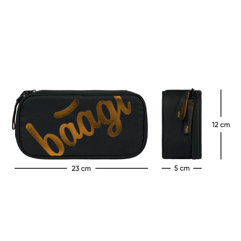 BAAGL Peračník etui Metallic Bronze 3