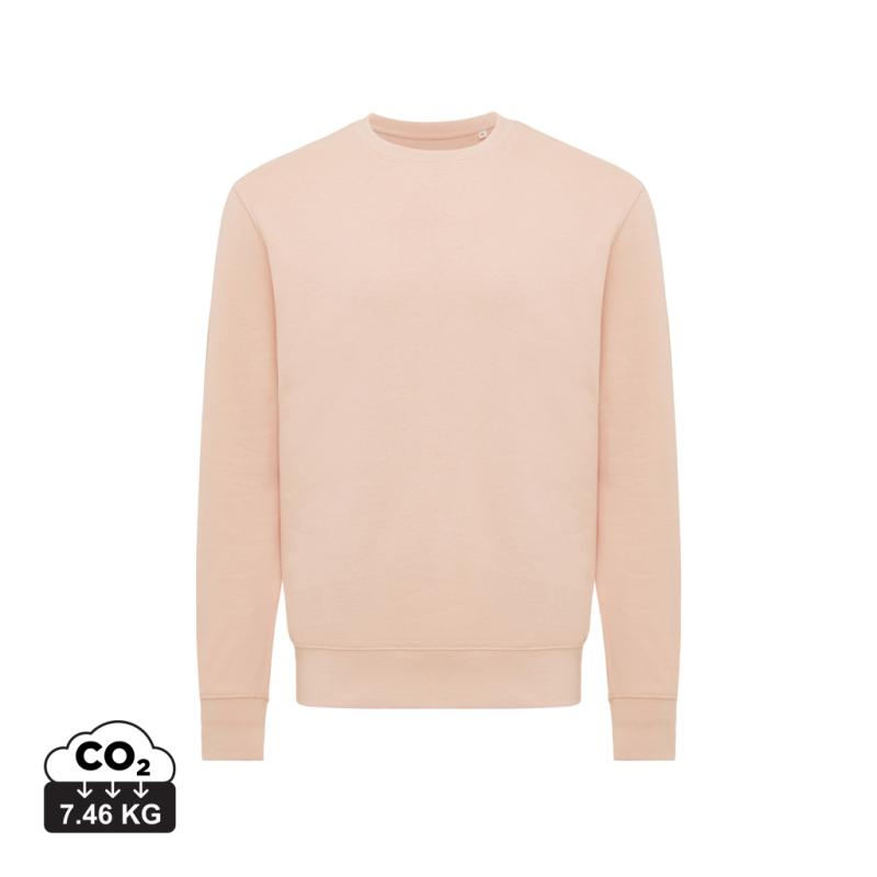 Ľahká mikina IQONIQ Etosha z recykl. bavlny peach nectar XXL