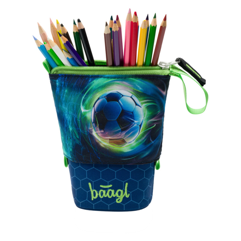 BAAGL Školský peračník Pop Up Futbalová lopta GRS 4