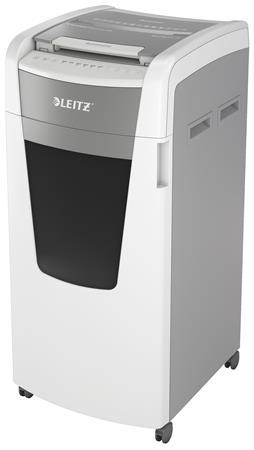 Skartovací stroj, konfetti, 600 listov, LEITZ "IQ AutoFeed Office 600 P4"
