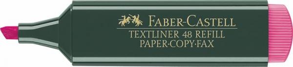 Zvýrazňovač, 1-5 mm, FABER-CASTELL, "Textliner 48", ružový 1