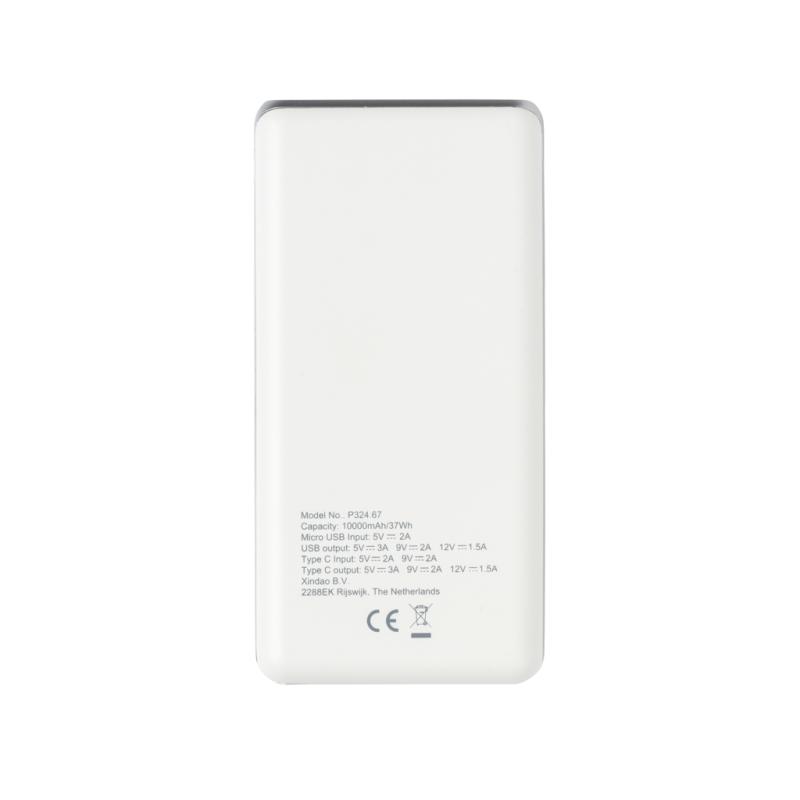 Super rýchla PD powerbanka 10 000 mAh biela 3
