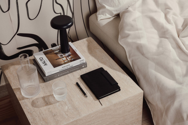 VINGA Marlow GRS zápisník čierna 8