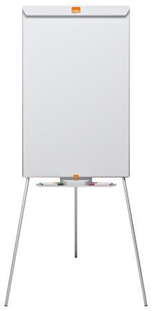 Flipchartová tabuľa, magnetický povrch, 67,5x100 cm, NOBO "Essential", biela