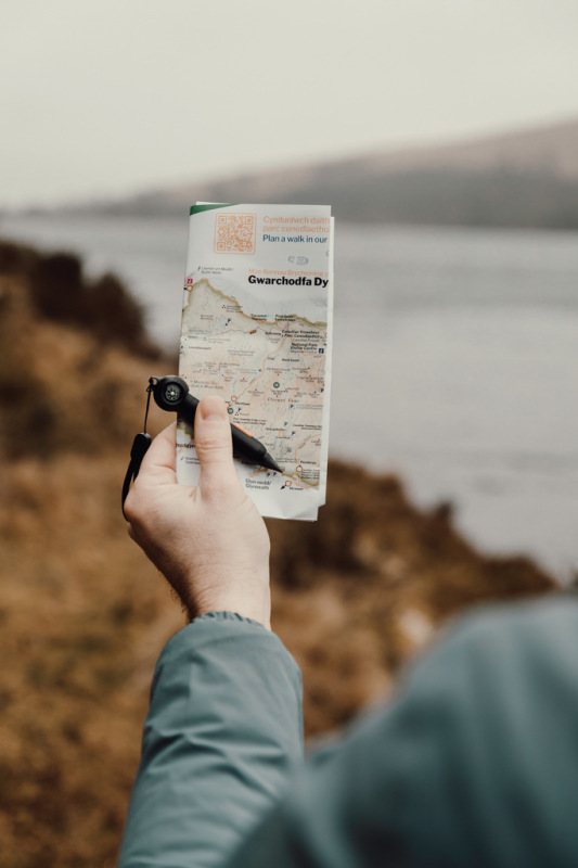 Nordic Drift Trail RCS nekonečné pero s kompasom čierna 9