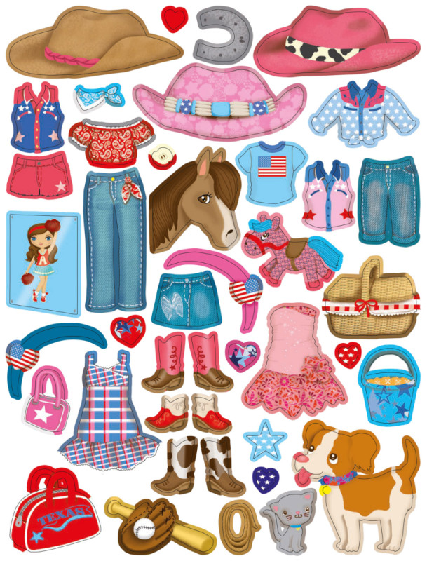 ŠATY PRE AMY ─ Kniha samolepiek 7