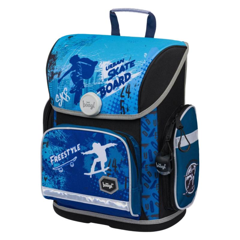 BAAGL Školská aktovka Ergo Skateboard 1