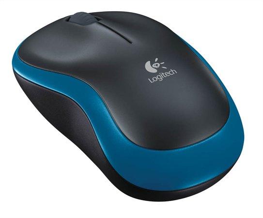 LOGITECH Optická myš "M185", modrá