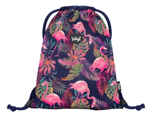 BAAGL SET 3 Flamingo: batoh, penál, sáček 13