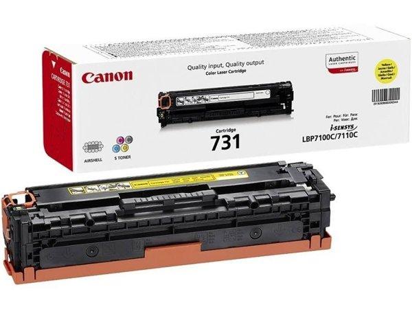 CRG-731Y toner k tlačiarňam MF 8230, CANON, žltý, 1,5k 1