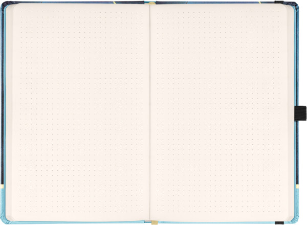 NOTIQUE Notes Alfons Mucha – Luna, bodkovaný, 11 x 16 cm 1