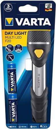 Svietidlo, LED, 2xAA, VARTA "Day Light F20" 1