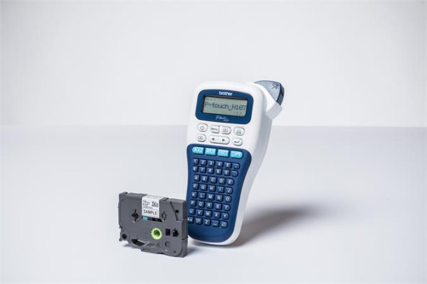 Štítkovač, elektrický, s páskou, BROTHER "PT-H107B" 3