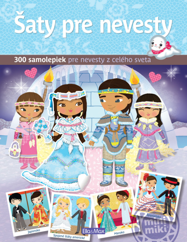 Šaty pre NEVESTY – Kniha samolepiek 11