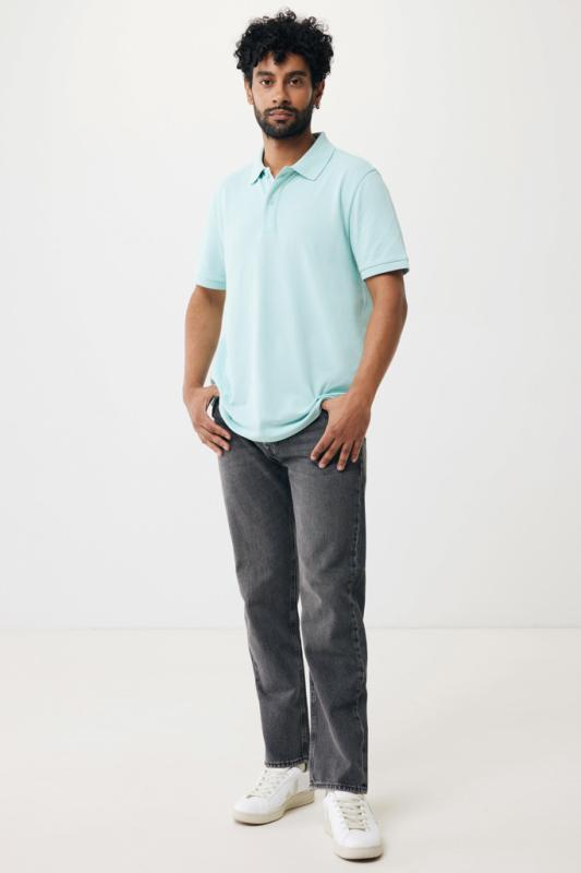 Polo tričko IQONIQ Yosemite z recykl. bavlny crushed mint XXXL 9