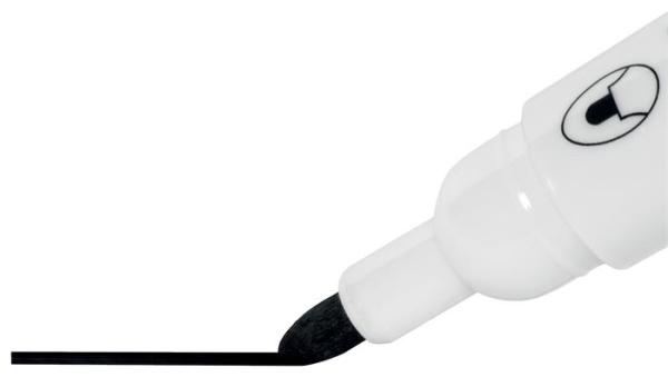 Popisovač na tabule, kužeľový hrot, 2 mm, 10 ks, NOBO "Glide", čierna 5