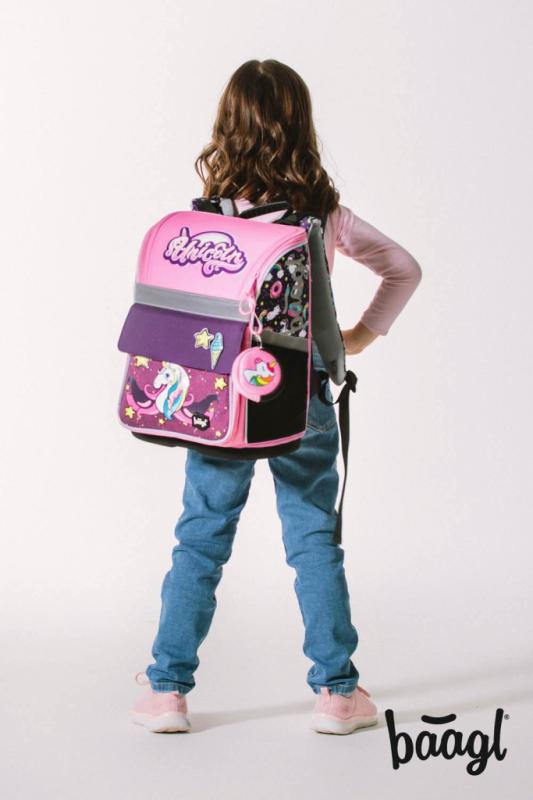 BAAGL Školská aktovka Zippy Unicorn 14