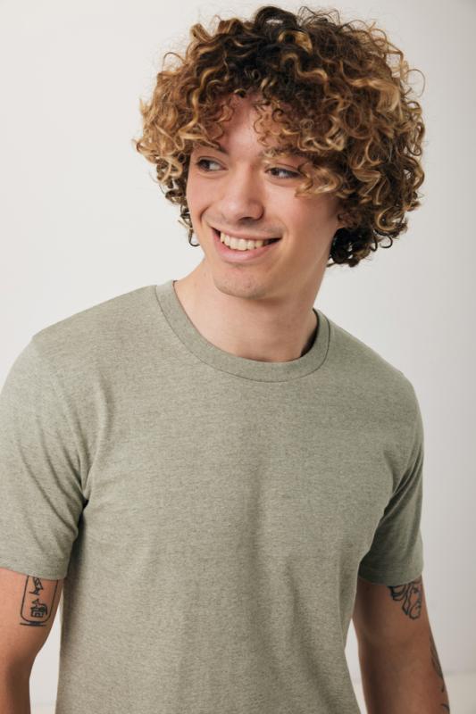 Tričko IQONIQ Brett z recykl. bavlny light heather green XXXL 8