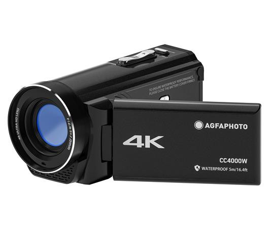 Videokamera, vodeodolná, 4K, AGFAPHOTO Realimove "CC4000W"