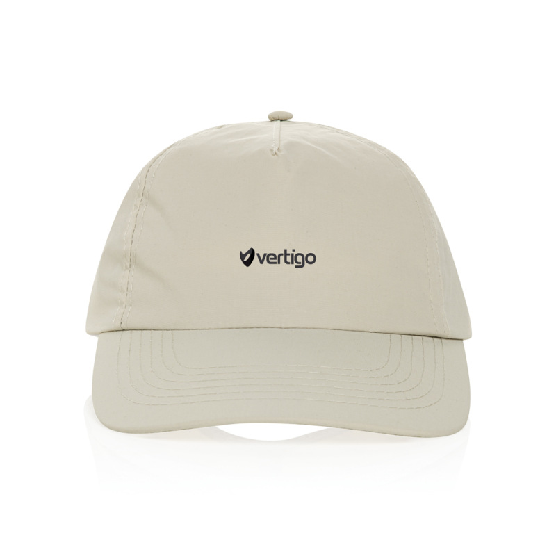KENTO URBAN RCS dobrodružná 5-panel. šiltovka z rec. nylonu béžová 6