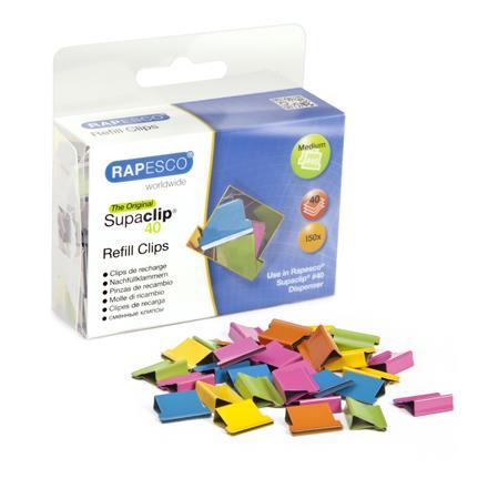 RAPESCO Sponky, rôznofarebné 1