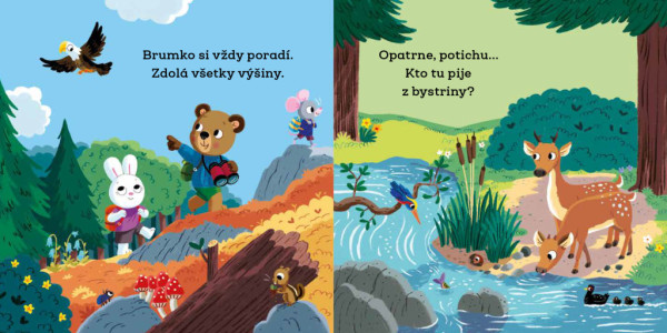 BRUMKO ROZUMKO TÁBORNÍKOM – Obrázky s pohyblivými prvkami 1