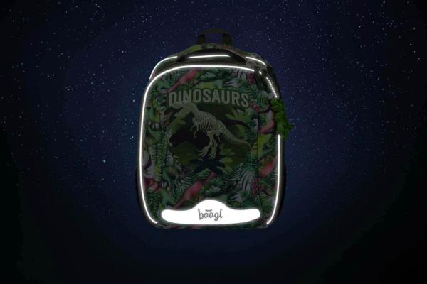 BAAGL Školská aktovka Shelly Dinosaurus 11
