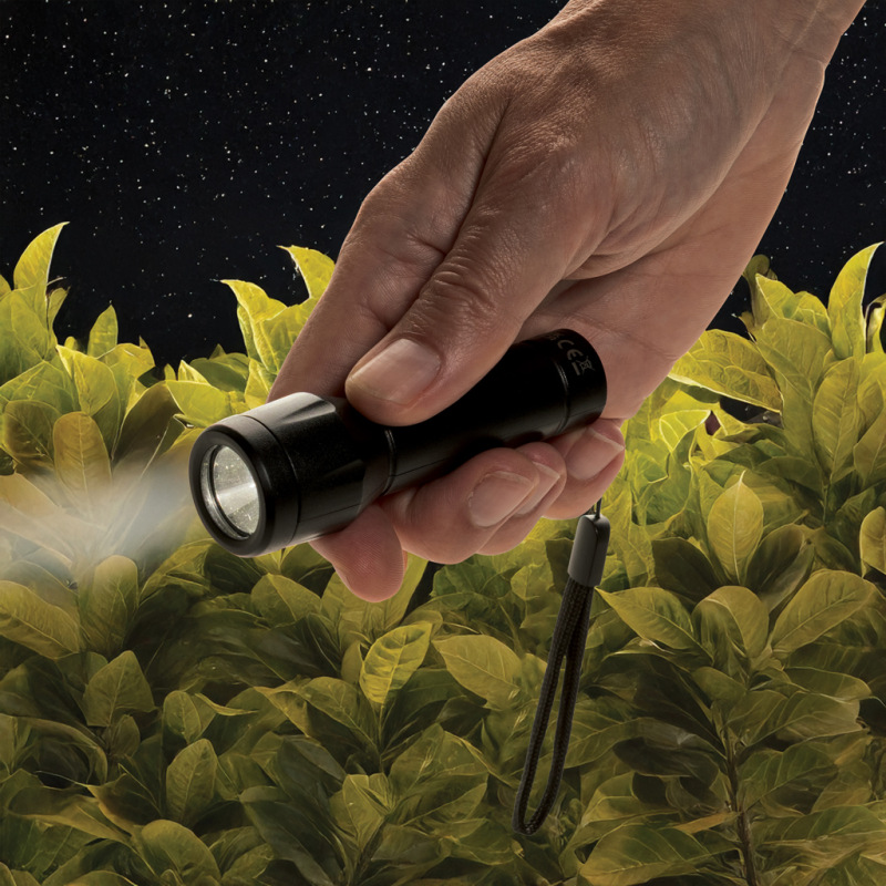 Flara RCS USB nabíjateľné svietidlo z rec. plastu čierna 8