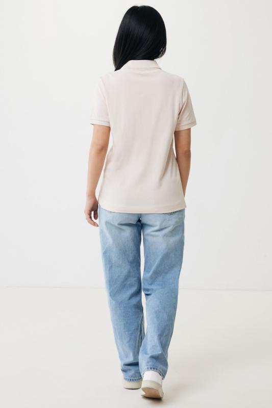 Polo tričko IQONIQ Yosemite z recykl. bavlny cloud pink XL 9