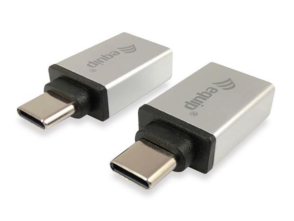 Adaptér, prevodník USB-C-USB-A, 2 ks, EQUIP 2