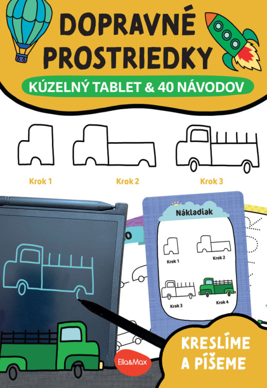 Kúzelný tablet & 40 návodov – DOPRAVNÉ PROSTRIEDKY 5