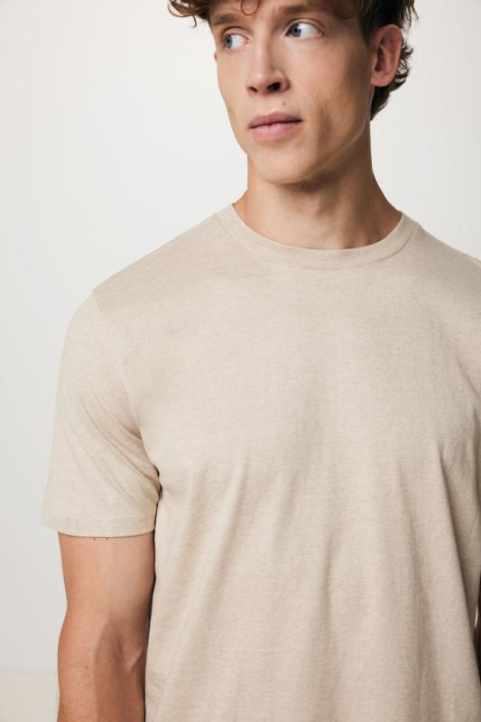 Ľahké tričko IQONIQ Sierra z recykl. bavlny light heather brown XXS 13