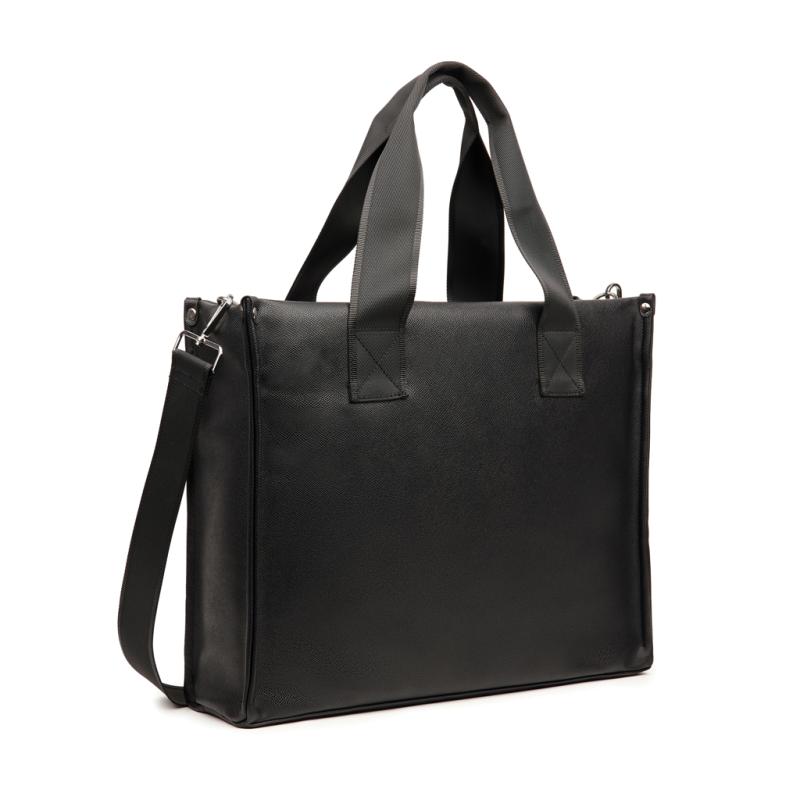 Tote bag VINGA Bermond z RCS recykl. PU čierna 3