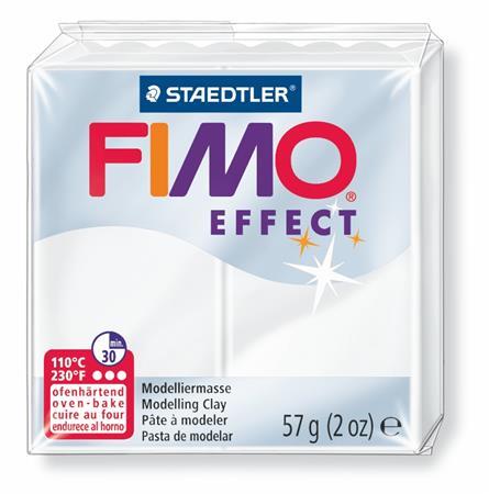 Modelovacia hmota, 57 g, polymérová, FIMO "Effect", priehľadná 1