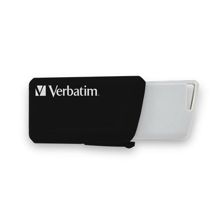 USB kľúč, 32GB, USB 3.2, 80/25MB/sec, VERBATIM "Store n Click", čierna 3