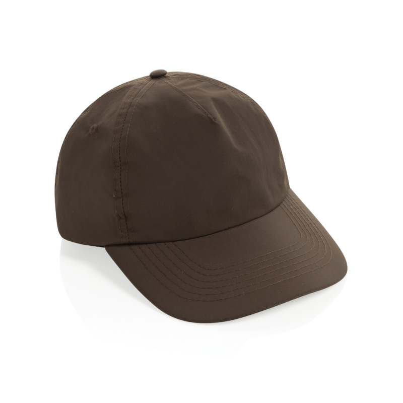 KENTO URBAN RCS dobrodružná 5-panel. šiltovka z rec. nylonu hnedá 1