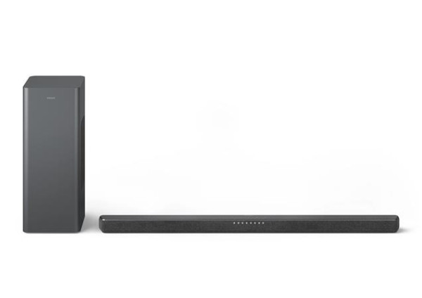 Reproduktor s bezdrôtovým subwooferom, PHILIPS "TAB6309", tmavosivý