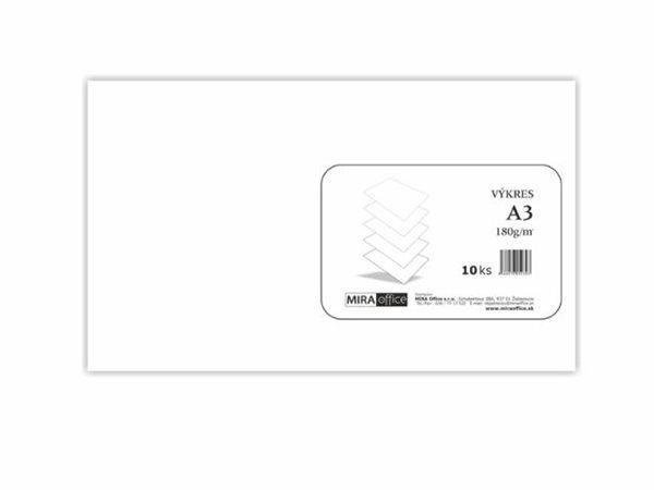 . Výkres, A3, 180 g