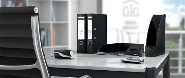 Zošívačka, elektrická, 24/6, 20 listov, LEITZ "Nexxt 5533", čierna 7