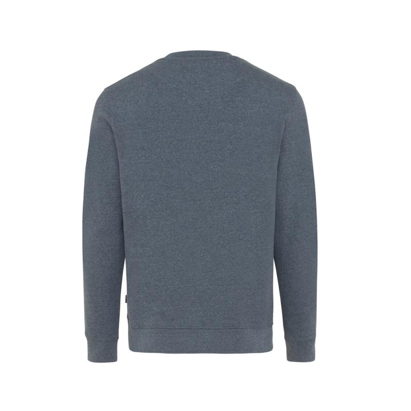 Nefarbená mikina IQONIQ Denali z recykl. bavlny heather navy XXS 2