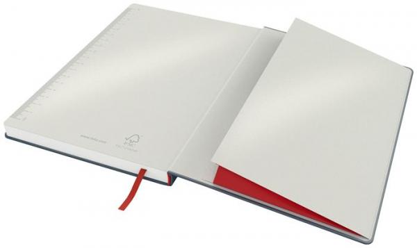 Záznamová kniha, B5, štvorčeková, 80 listov, tvrdá obálka, LEITZ "Cosy Soft Touch", matná 7