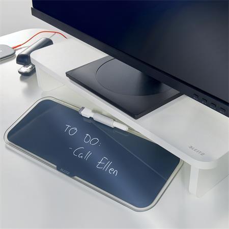 Stojan na monitor, LEITZ "Ergo Cosy", biela 5