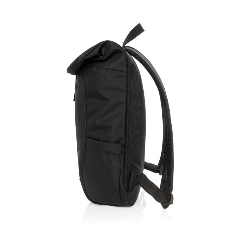 Batoh na 15.6" notebook Swiss Peak Leonard z RPET Aware™ čierna 5