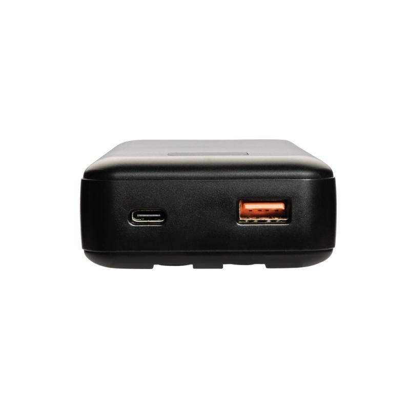 Powerbanka na notebook 20000mAh 65W Gridley z RCS plastu čierna 6