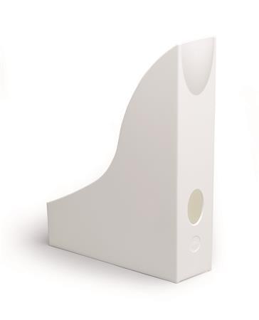 Zakladač, plastový, 73 mm, DURABLE, "Basic", biela
