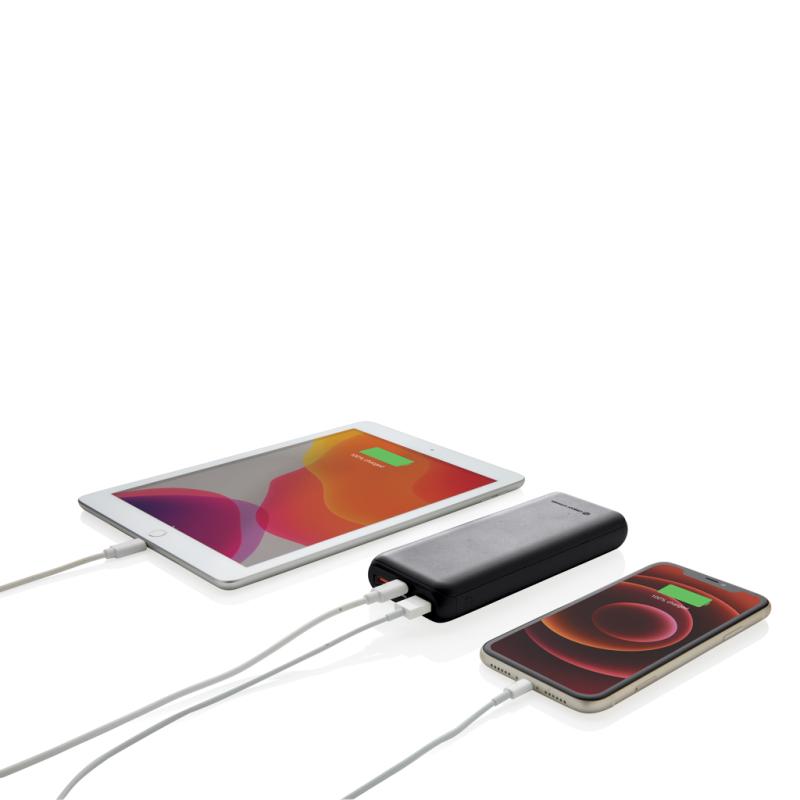 Powerbanka Urban Vitamin Pasadena 20 000 mAh 18W PD čierna 3