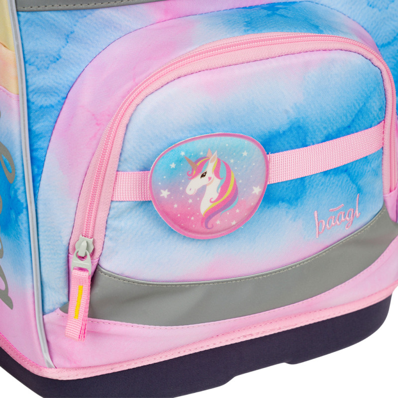 BAAGL Školská aktovka Zippy Plus Rainbow Unicorn 6