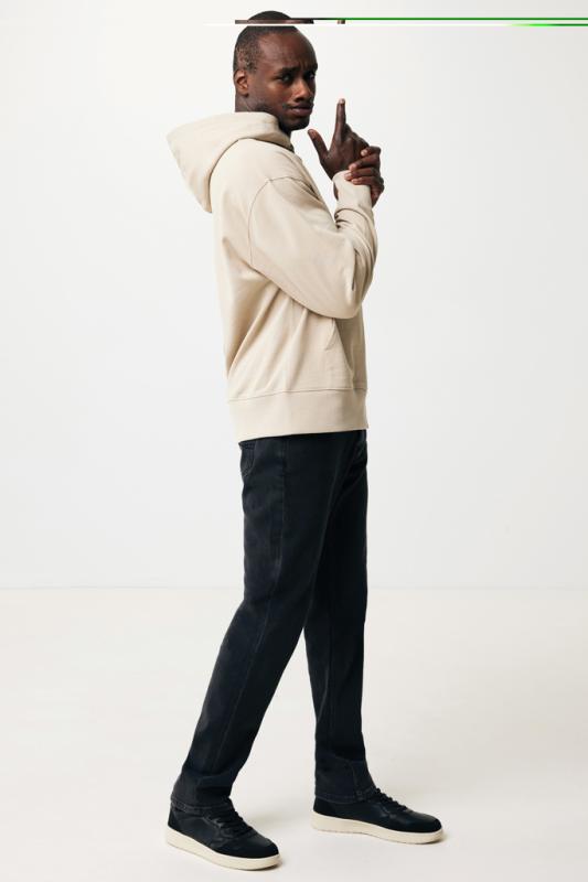 Mikina s kapucňou IQONIQ Yoho relaxed fit z recykl. bavlny desert XL 9