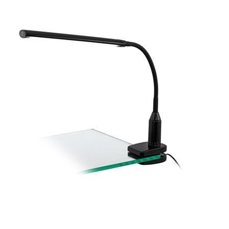 Na stôl pripevniteľná lampa, LED 4,5W, EGLO "Laroa", čierna 1